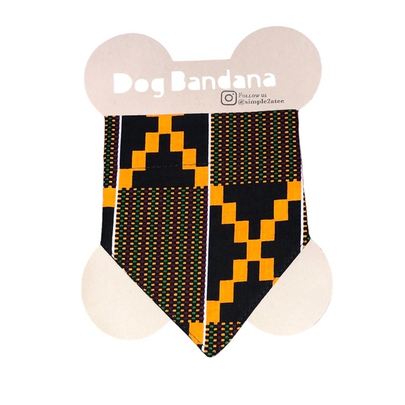 Dog Bandana-Over The Collar Pet Bandana/DOG MOM GIFT/ pet scarf Size S/M - Picture 14 of 16